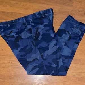 Men Ralph Lauren Polo blue army fatigue pants size 40/30